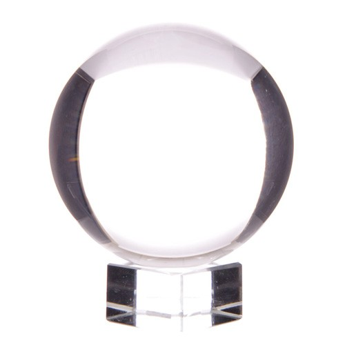 130mm crystal ball on stand