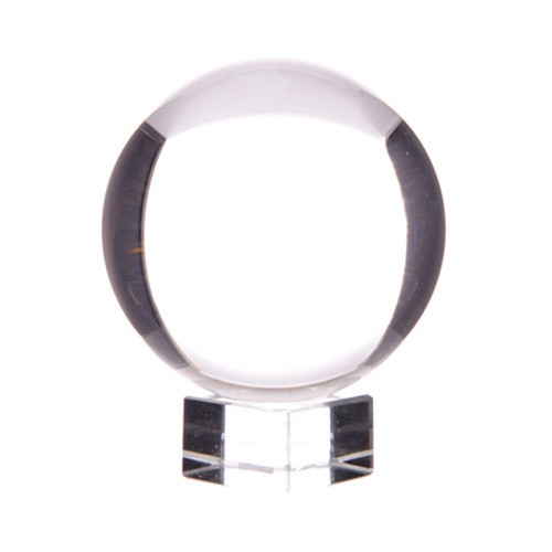 80mm crystal ball on stand