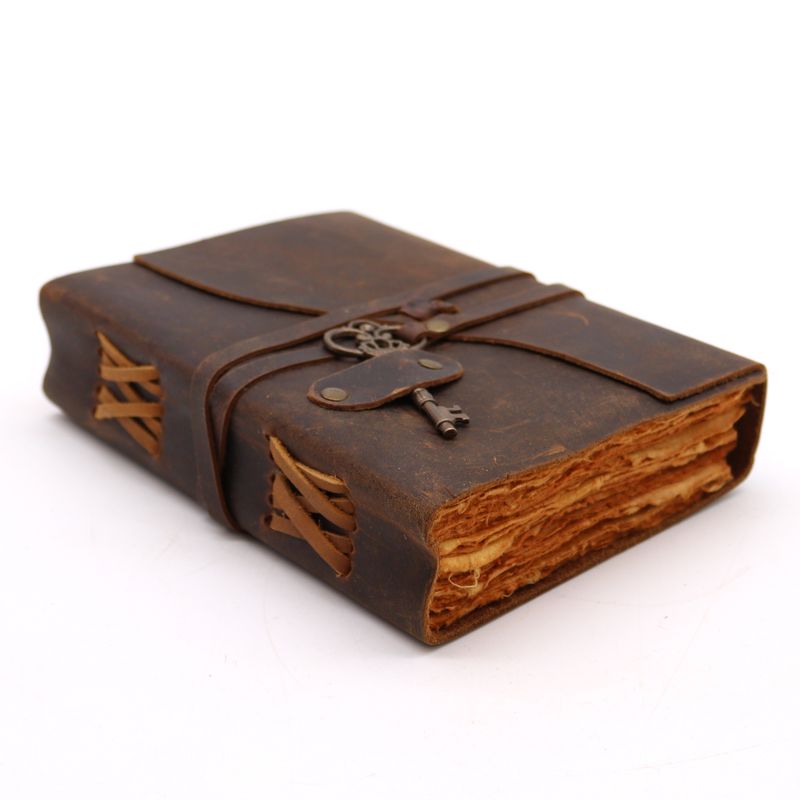 Oiled leather cover texture