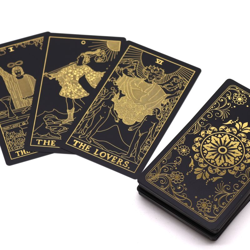 Tarot guidebook and black gift box