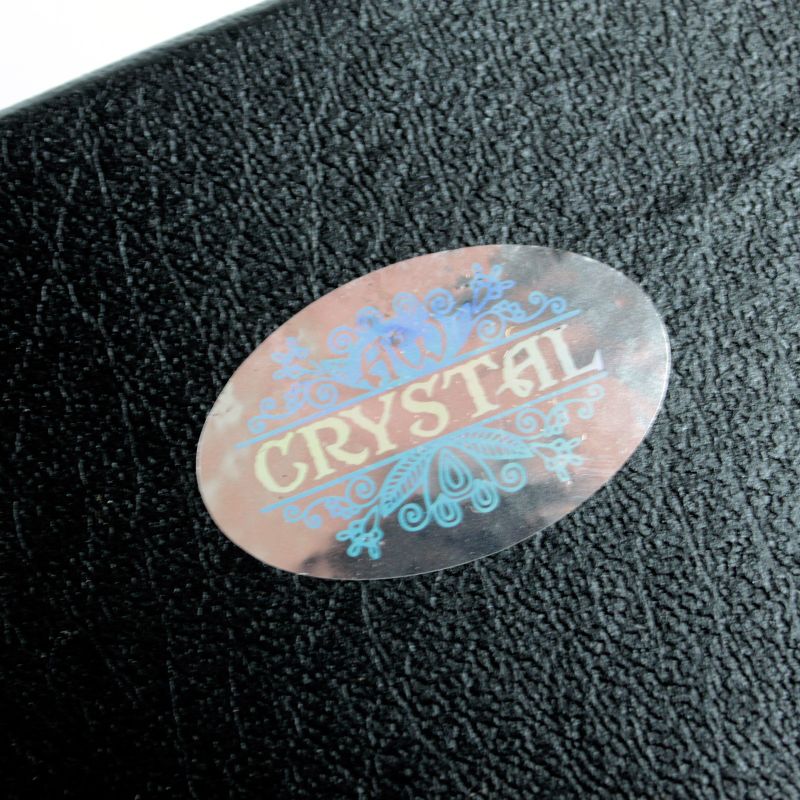 Crystal ball on its crystal stand