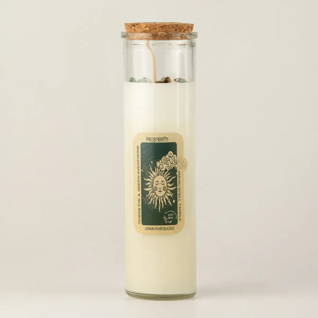 Prosperity spell candle