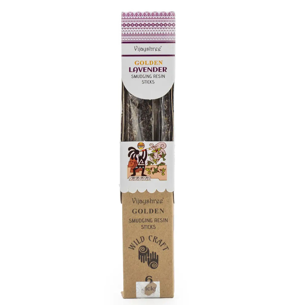 Lavender resin incense