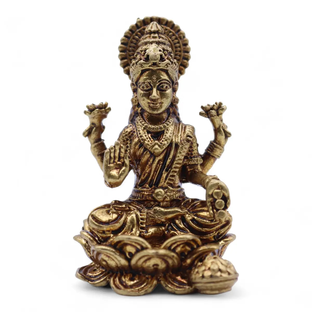 Brass Lakshmi figure 49 mm