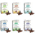 Backflow incense cones refill pack: six aromatherapy scents